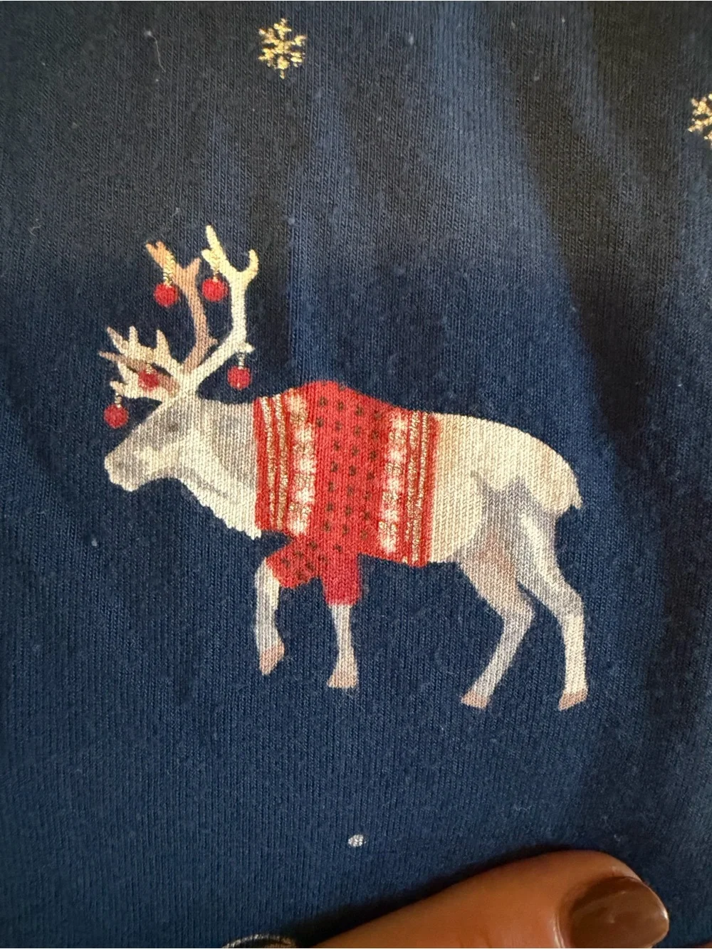 Kyte Baby Navy Holiday Toddler PJs
